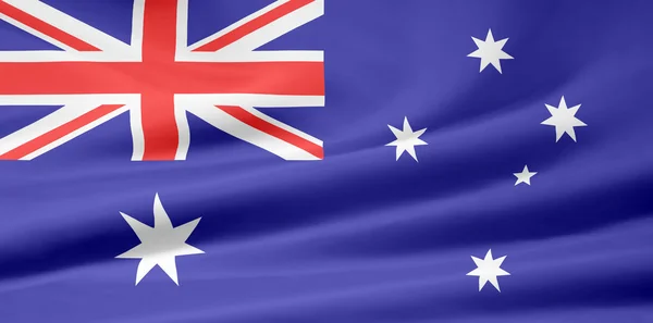 Прапор Австралії — стокове фото