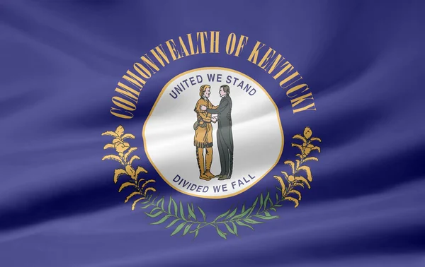 Bandera de Kentucky - Estados Unidos —  Fotos de Stock
