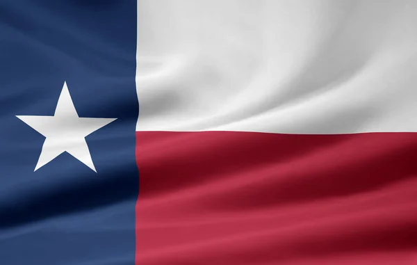 美国德克萨斯州的旗子 — 图库照片
