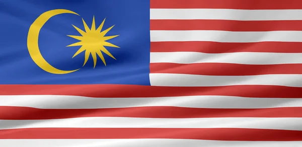 stock image Flag of Malaysia