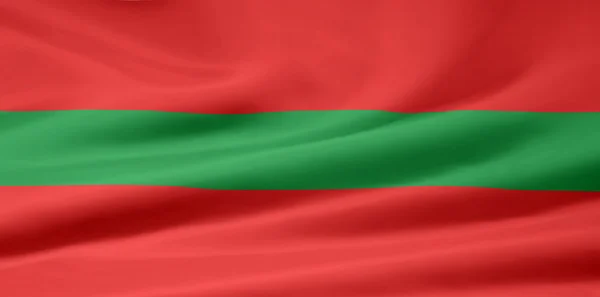 Flagge von Transnistrien — Stockfoto