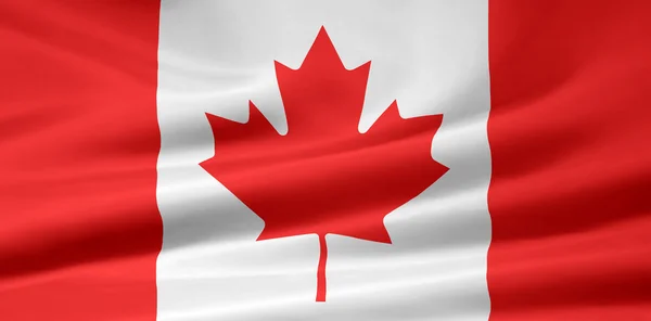 Vlag van Canada — Stockfoto