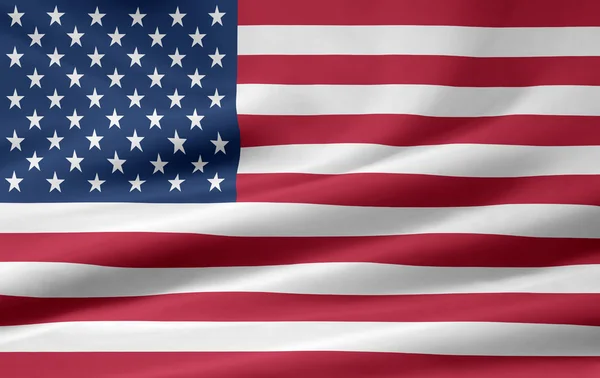 2.美国国旗 — 图库照片
