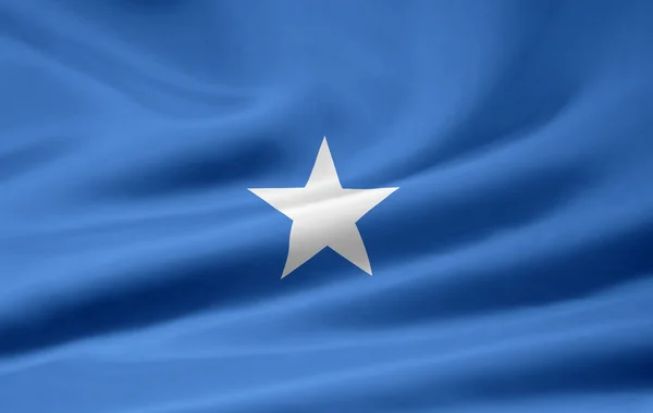 Bendera somalia — Stok Foto