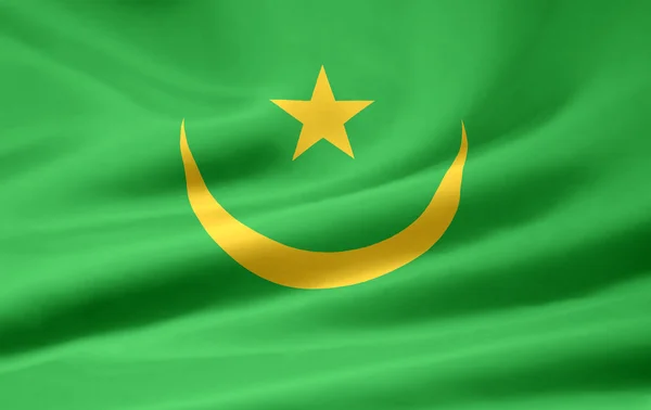 Flag of Mauretania — Stock Photo, Image