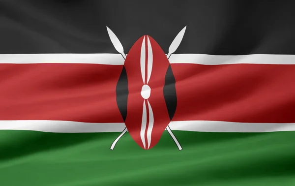 ケニアの旗 — ストック写真