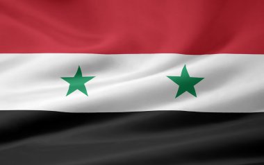 Flag of Syria clipart