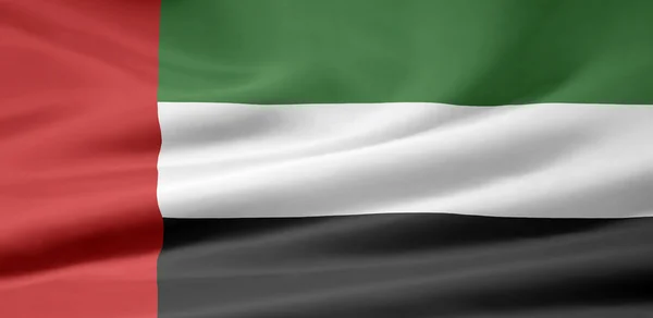 Bandeira de United Arab Emirates — Fotografia de Stock
