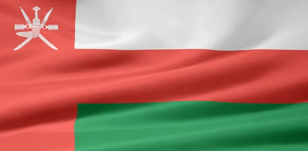 Flag of Oman — Stock Photo, Image