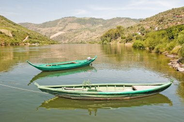 İki nehir douro gemilerde