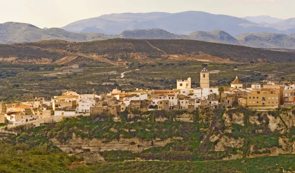 Sorbas village almeria spanien — Stockfoto