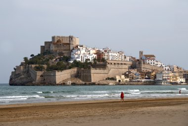 peniscola şehir İspanya