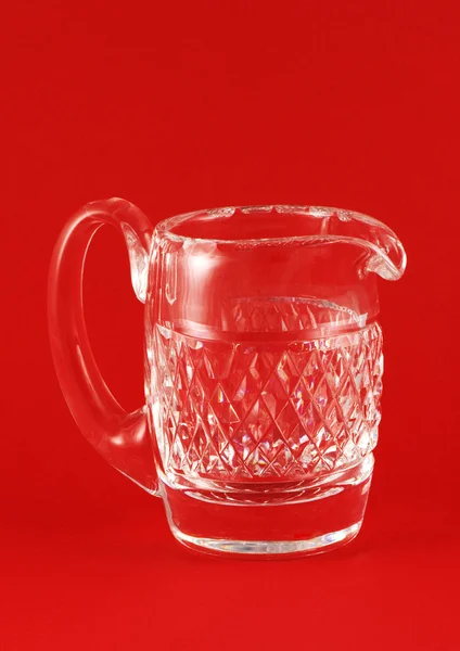 Kryształ szklany dzbanek — Zdjęcie stockowe