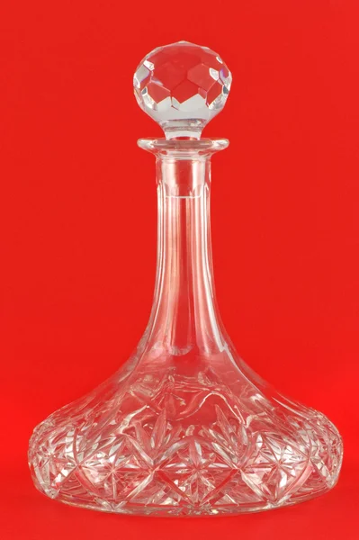 Cristal envios de vidro Decanter — Fotografia de Stock