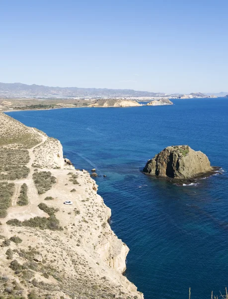 San juan de los terreros kıyı şeridi İspanya — Stok fotoğraf