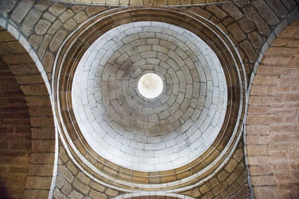Kopuła, Kościół san diego de canedo Galicji — Zdjęcie stockowe