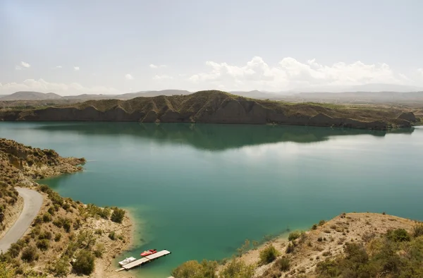 Lago Negratin Espanha — Fotografia de Stock