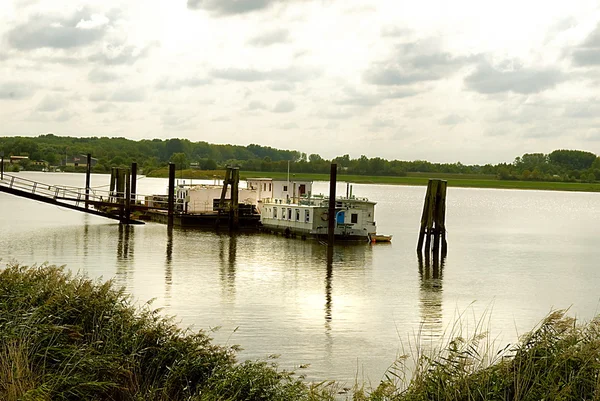 stock image House boat on a river