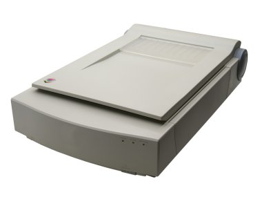 Flatbed scanner clipart