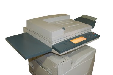 Colour laser copier clipart