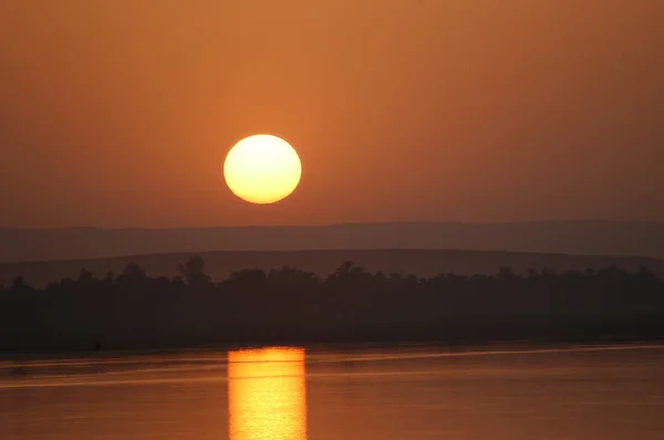 stock image Nile sunset