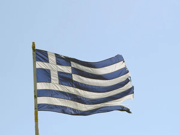 그리스 국기 — 스톡 사진