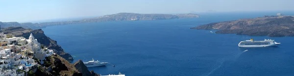 Santorini panorama — 图库照片