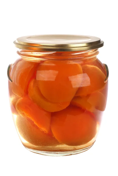 Apricot compote — Stock Photo, Image