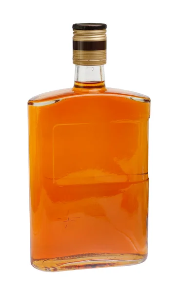 Bottiglia di brandy — Foto Stock