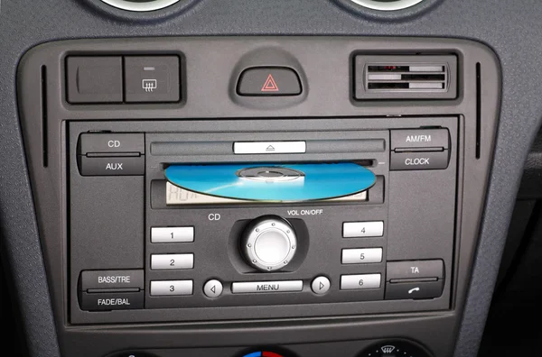 Автомобильный CD — стоковое фото