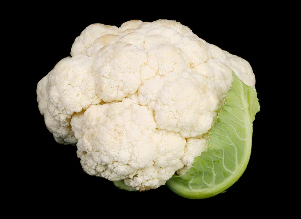 Cauliflower in the black — Stock Photo, Image