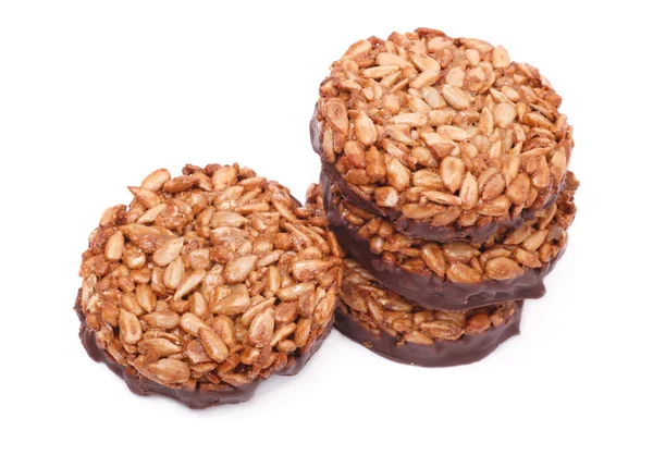 Cookies from sunflower seeds — Stock Photo, Image