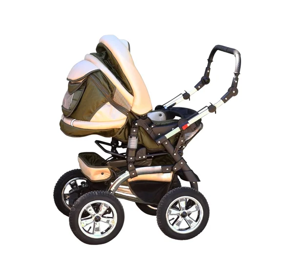 Carro de bebé (perambulador) ) — Foto de Stock