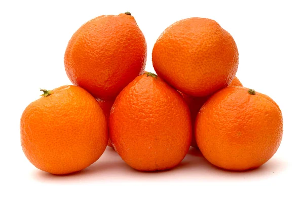 Viele orange isoliert — Stockfoto