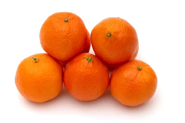 Viele orange isoliert — Stockfoto