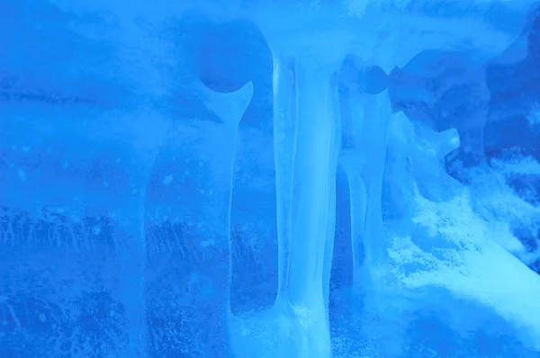 Синій льоду фону — стокове фото