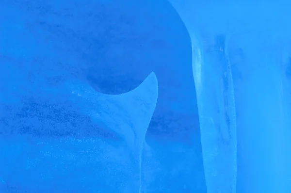 Blå is baggrund - Stock-foto