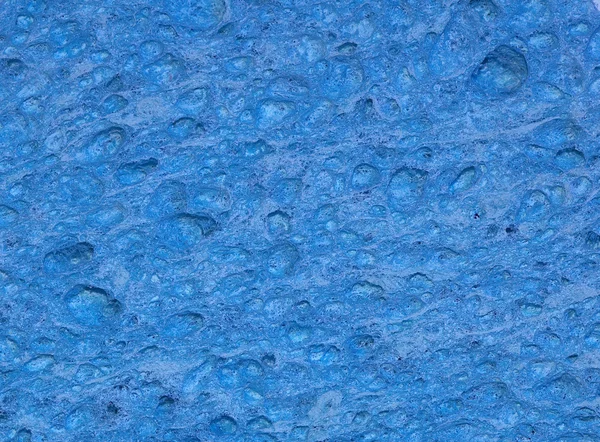 深蓝色海绵纹理 — 图库照片