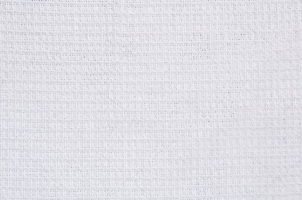 White waffle cloth texture — Stock Photo © Petrichuk #2710913