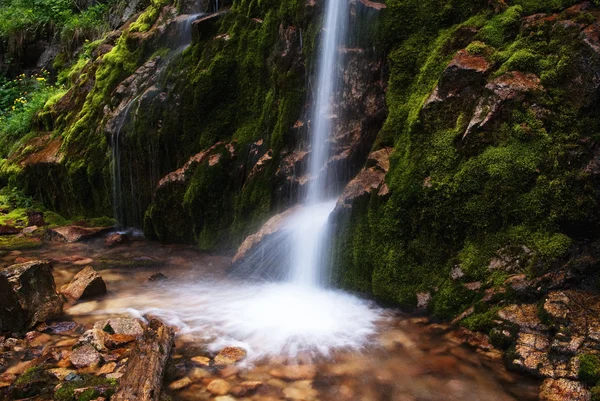Pittoreska lilla vattenfallet — Stockfoto