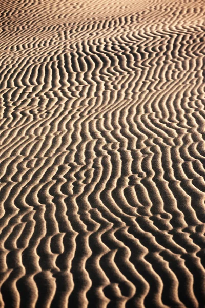 Onde di sabbia nel deserto — Foto Stock