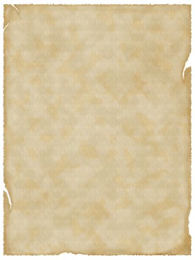 Empty old paper. Textured background clipart