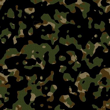 Seamless camouflage wallpaper background clipart