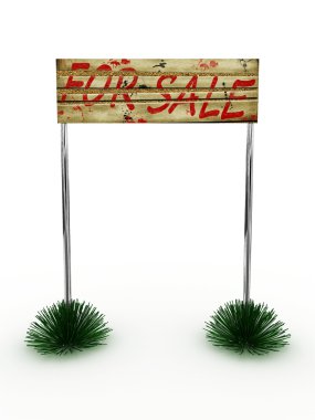 Sign for sale clipart