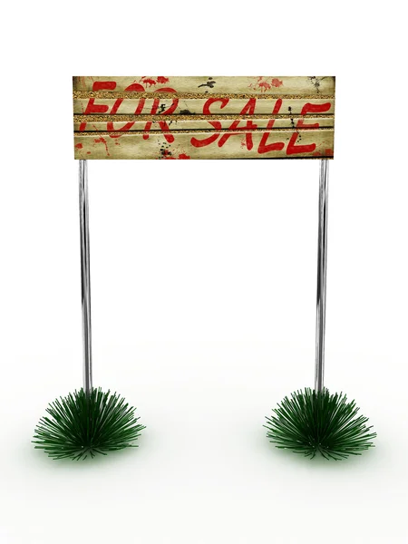 Sign for sale — Stock Photo, Image