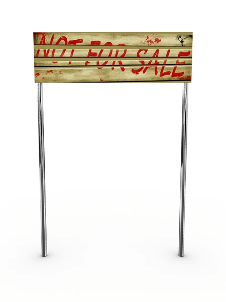 Sign not for sale — Stock Photo, Image