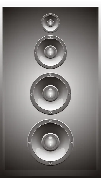 stock image Isolated loudspeaker