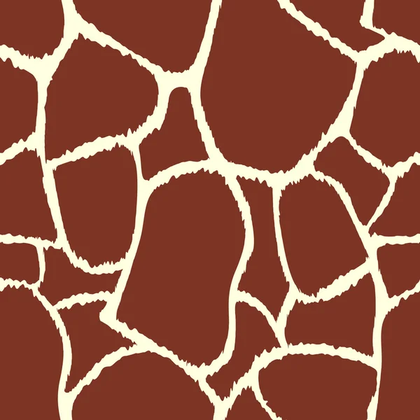 Žirafa vektorové bezešvé pattern textury — Stockový vektor