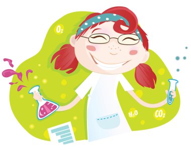 Chemical laboratory clipart