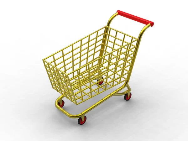Trolley 3D — Stock Photo, Image